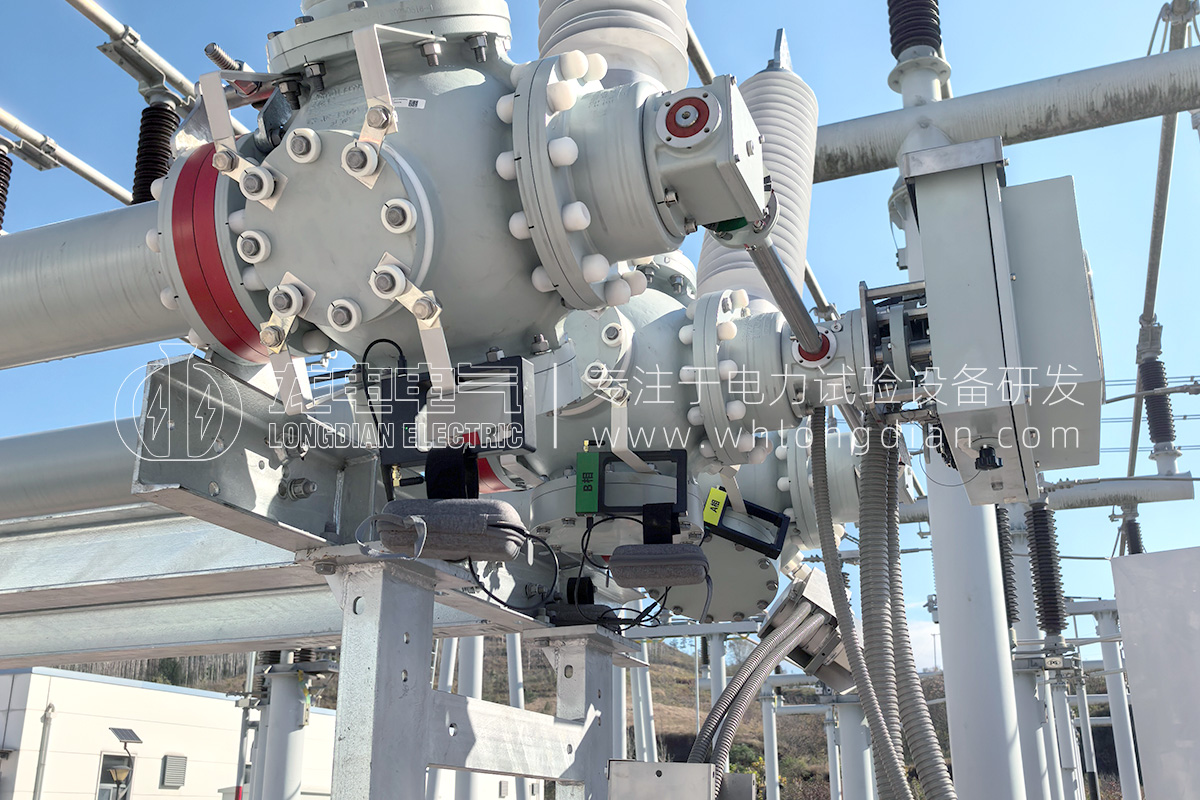 無線雙端接地GIS試驗(yàn)