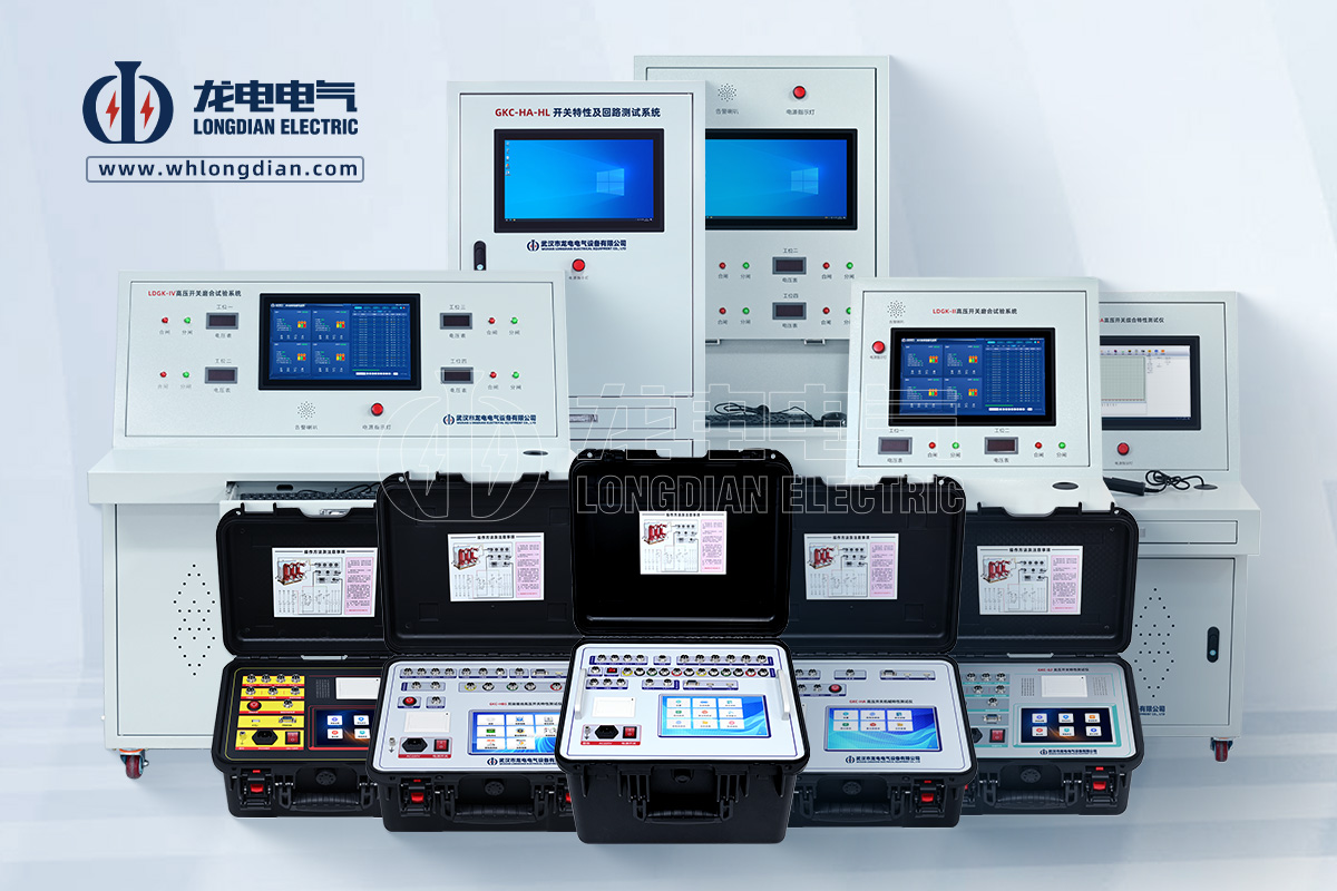武漢龍電電氣非標(biāo)定制高壓開關(guān)特性測試儀