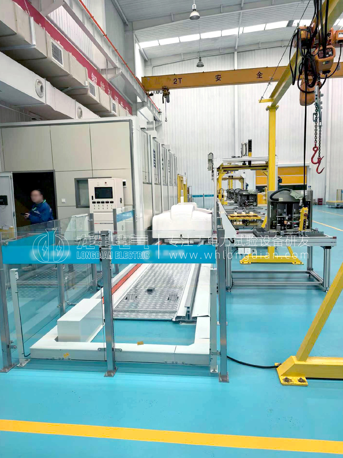 LDGK-V高壓開關(guān)磨合試驗(yàn)系統(tǒng)-案例現(xiàn)場